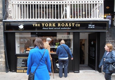 Chester Fascia Sign For The York Roast Company