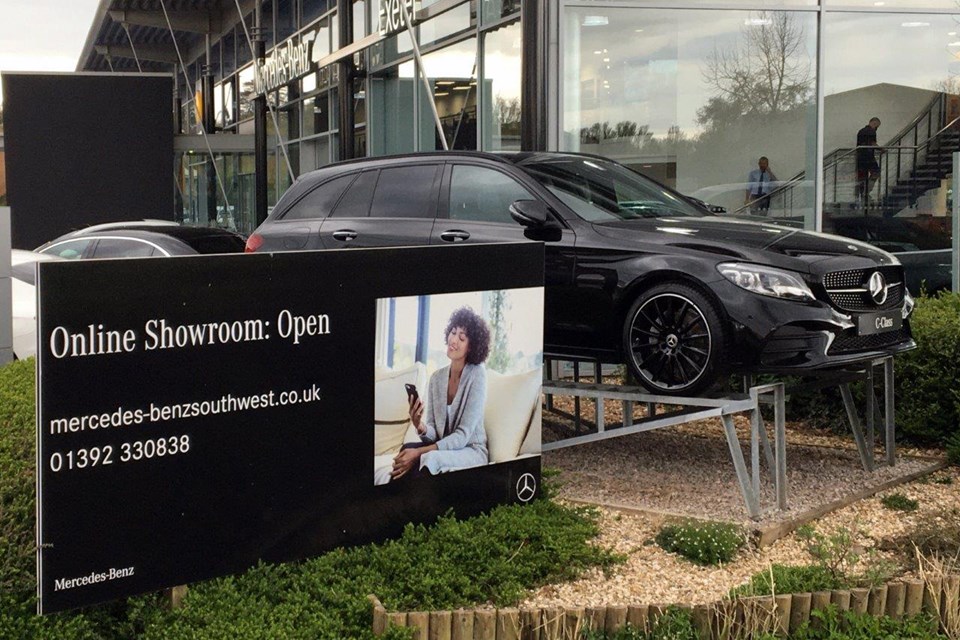 Exterior Signs Mercedes Exeter