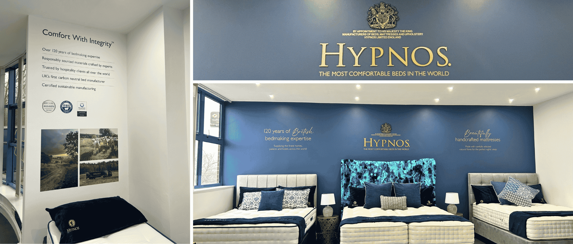 Complete Signage Transformation for Hypnos Headquarters