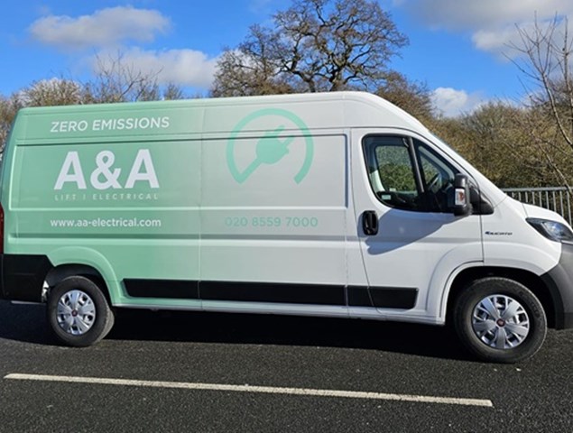 A&A Electrical Faded Wrap On The Road!