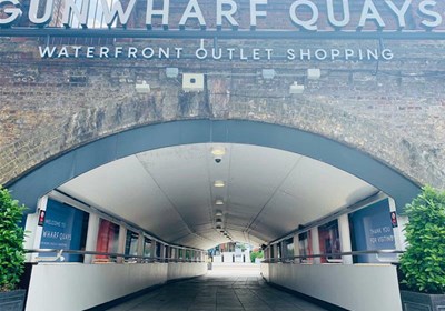 Gunwharf Quays Shopping Centre Portsmouth