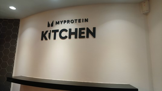 MYPROTEIN Kitchen Interior Signage