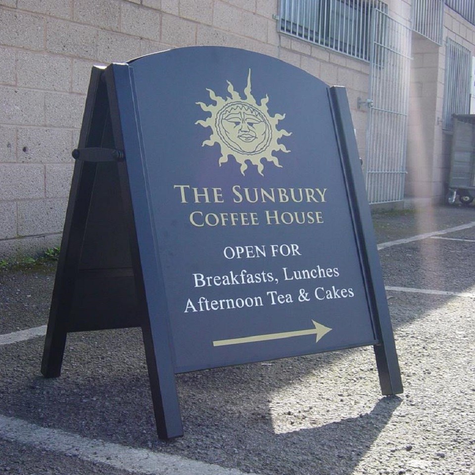 Printed Chalk A Board Pavement Sign By Signs Express Loughborough