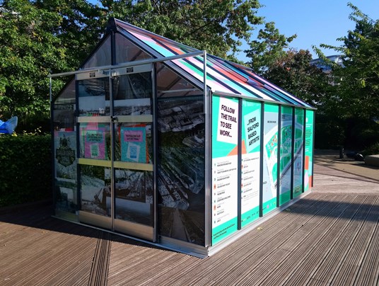 Bespoke Graphics For Box On The Docks Manchester