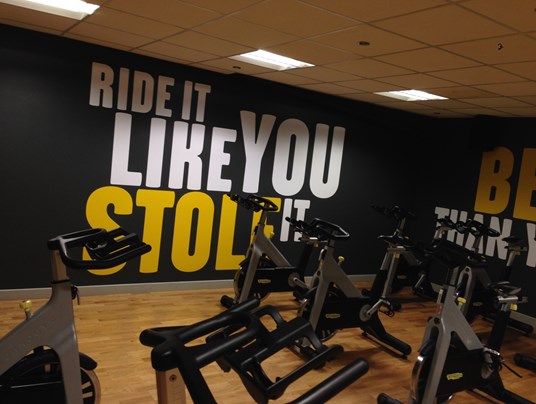Funny Gym Wall Graphics By Signs Express South Durham