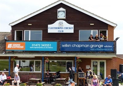 Cleethorpe Cricket Club Fascia Exterior Signage Grimsby