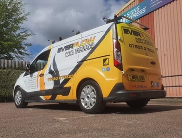 Van Wrapping Designed By Signs Express Harlow