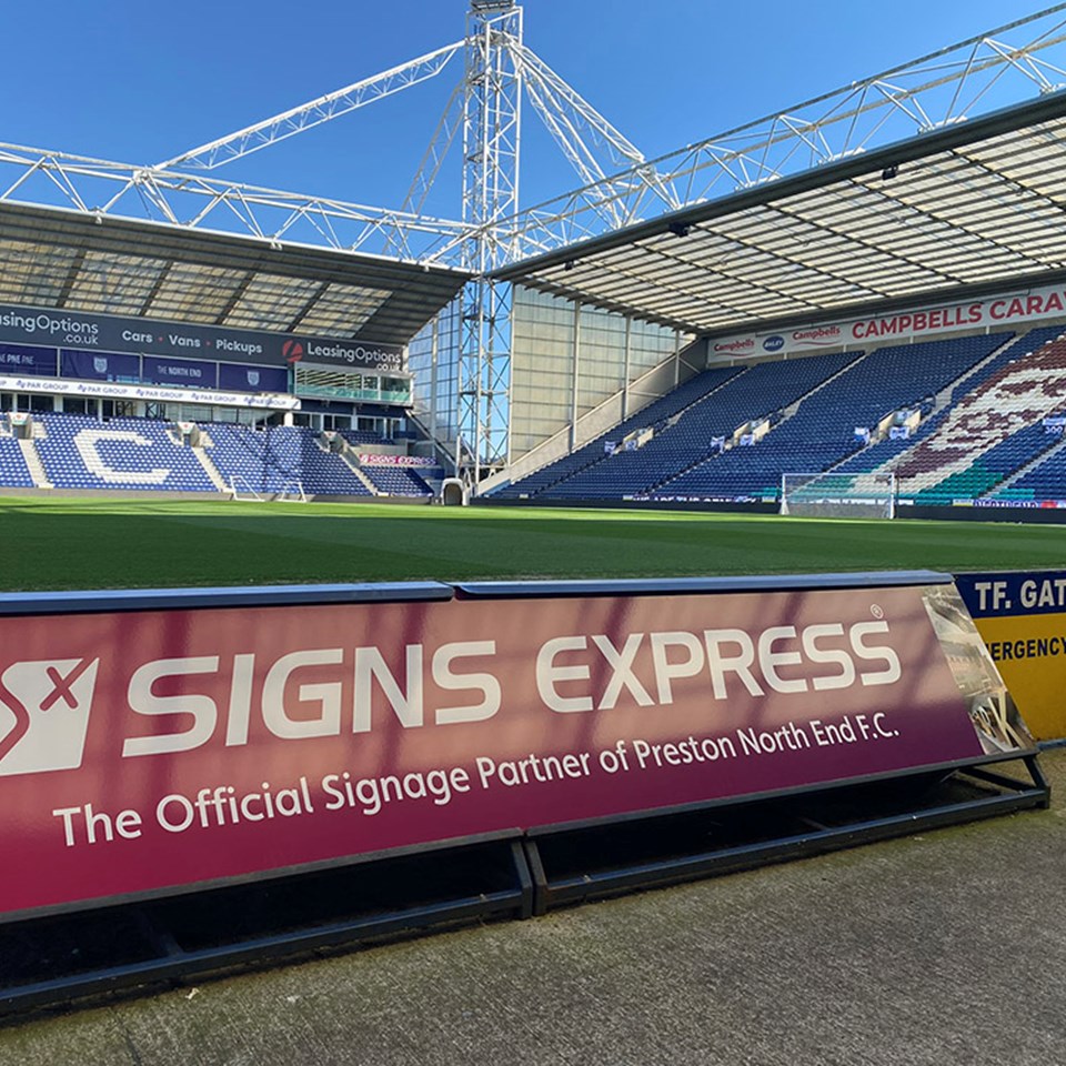 Signs Express X Preston North End