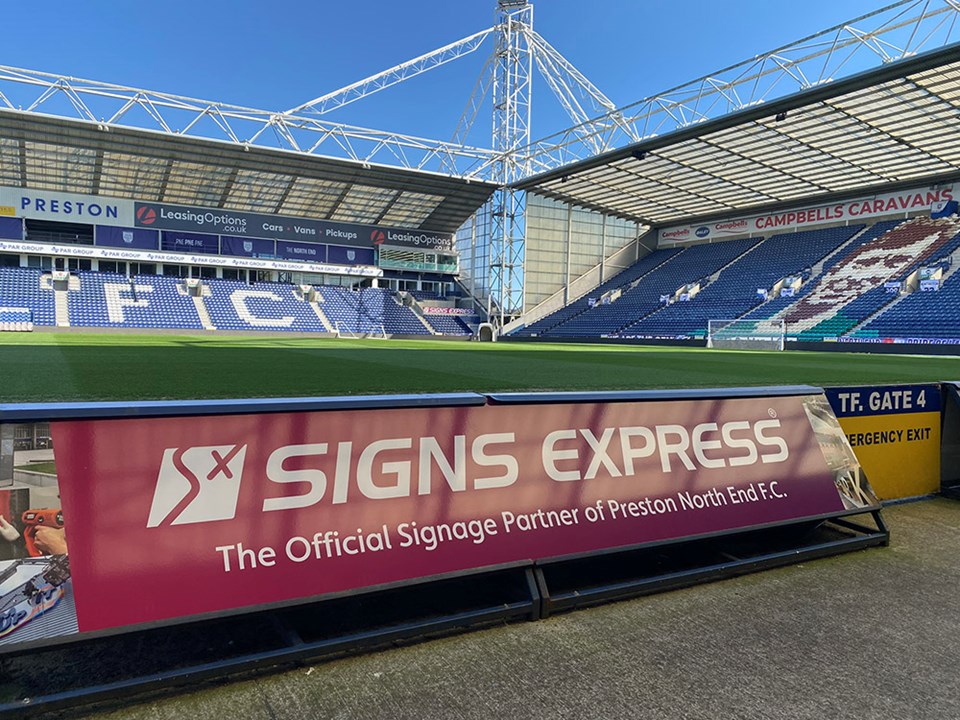 Signs Express X Preston North End