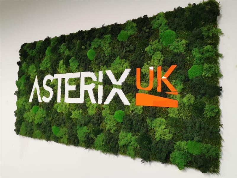 Asterix Yate Moss Wall Feature Interior Sign