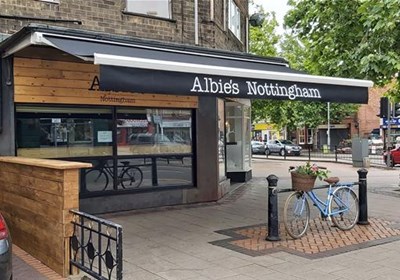 Albies Awning Outside Fascia Nottingham