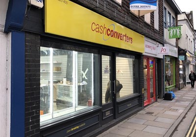 Cash Converters Sign Tray Shop Front Signs Salisbury