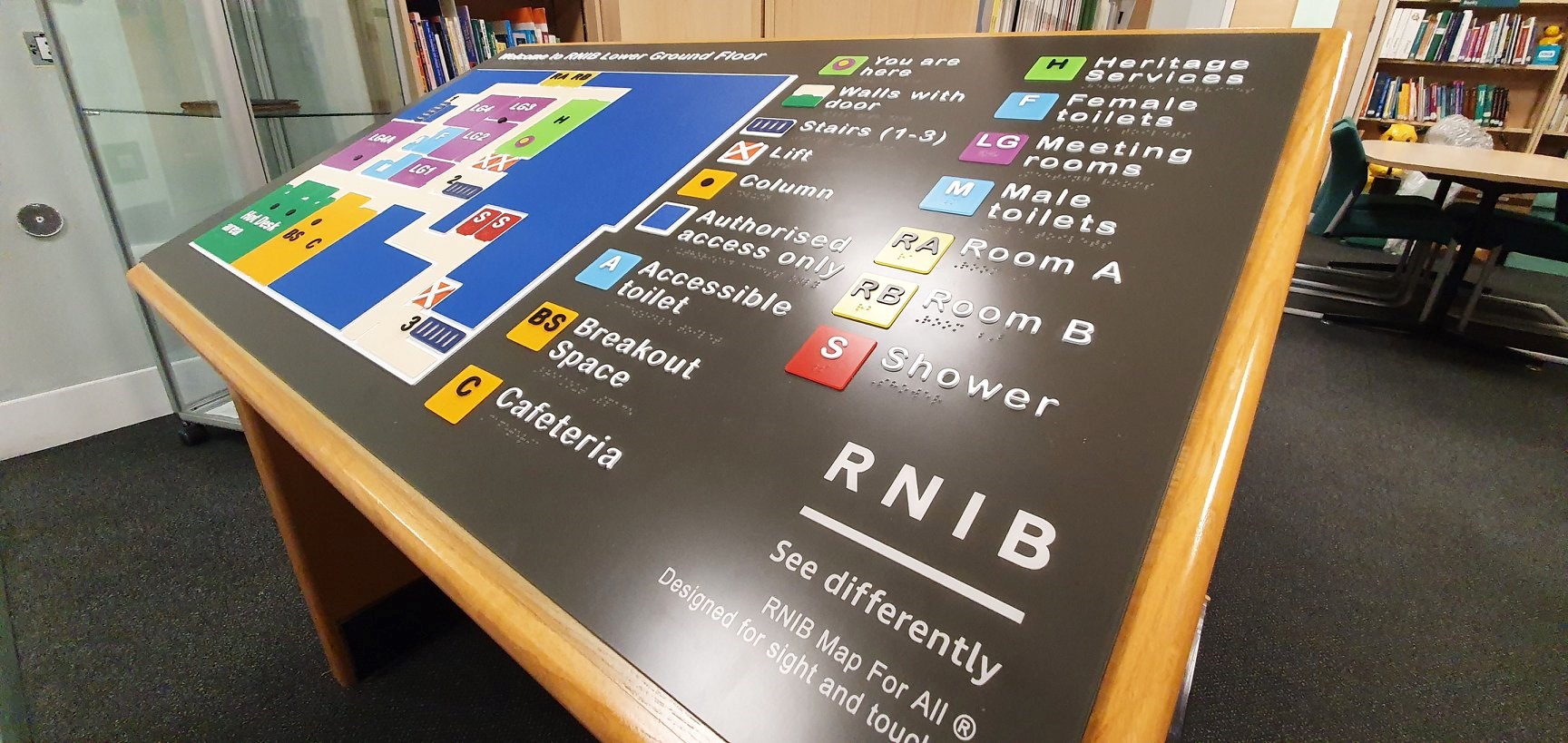 Braille & Tactile Directory Signage