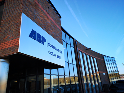 Associated British Ports – External Tray Sign